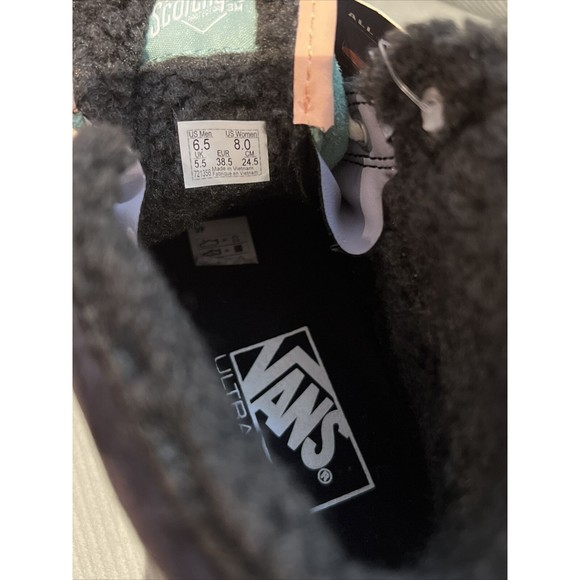 Vans Sk8-Hi 46 MTE DX - MTE/Creme/Dark Menthe/Obsidian VN0A3DQ5TU7 UNISEX 6.5/8 - Picture 6 of 6